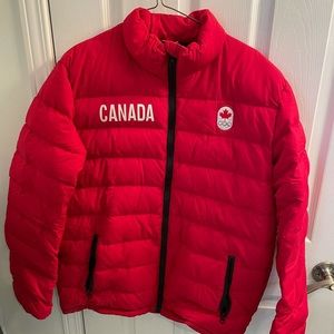 Official HBC Olympic Team Canada puffer jacket